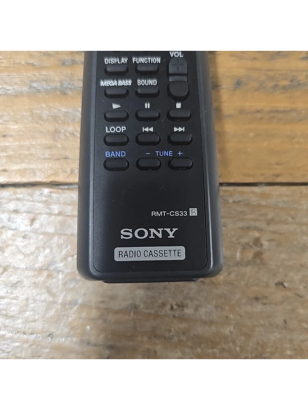 Sony RMT-CS33 Factory Original CD Radio CassetteCorder Remote For CFD-S33 Tested